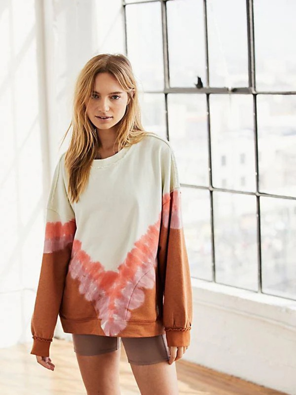 FREE PEOPLE TIE DYE SWEATER